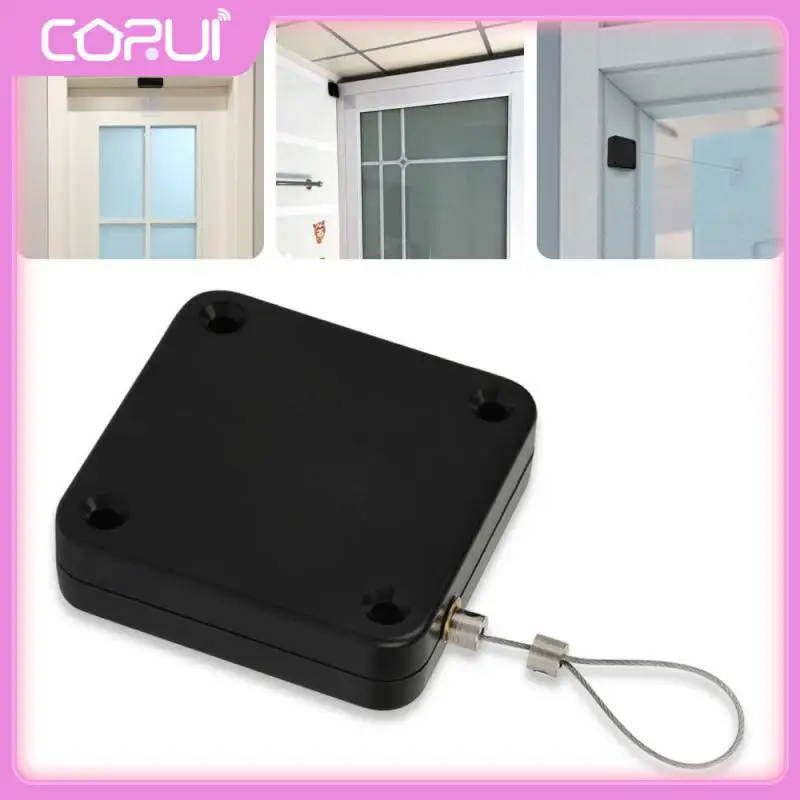 

Acrylic Automatic Door Closer Automatic Sensor Punch-free Adjustable Rawstring Door Closer Pull Automatic Door Closer Hot Newest