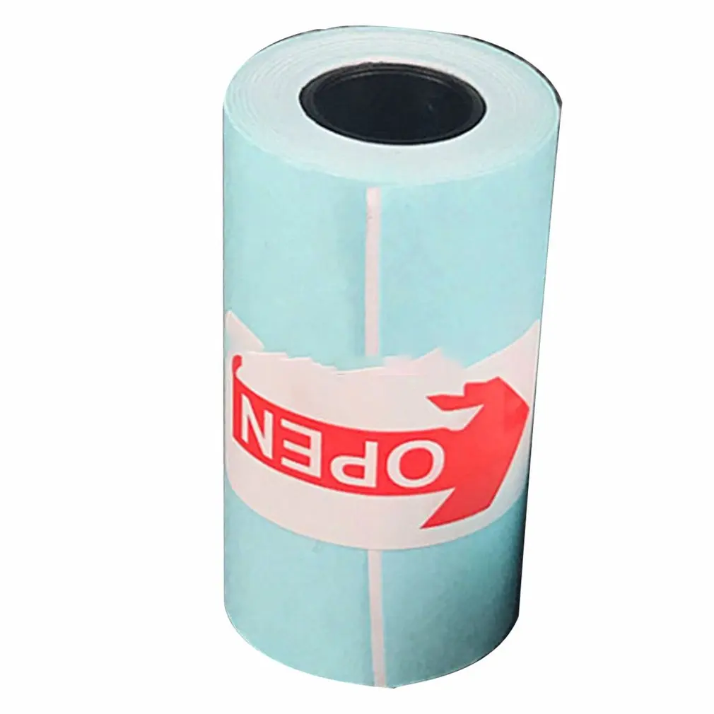 

Thermal Printing Paper with Self-adhesive 57*30mm(2.17*1.18in)Printable Sticker Paper Roll for PeriPage A6 Pocket PAPERANG P1/P2