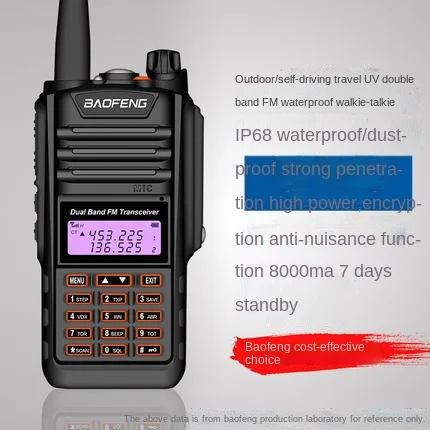 BAFENG Baofeng BF9R-ERA Walkie-talkie High-power Maritime Civil Communication Equipment 9RPLUS Upgraded Version