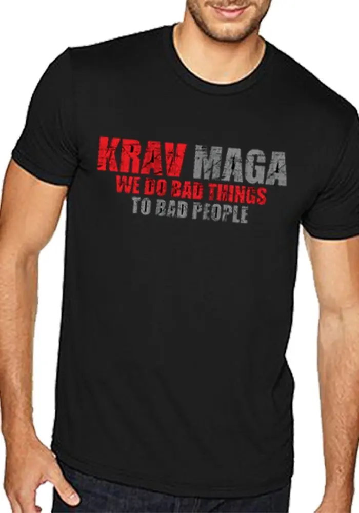 

Fashion Hot Sale Krav Maga Tri-blend Shirt Krav Maga T-Shirt Summer Cotton O-Neck Short Sleeve Men's T Shirt New Size S-3XL
