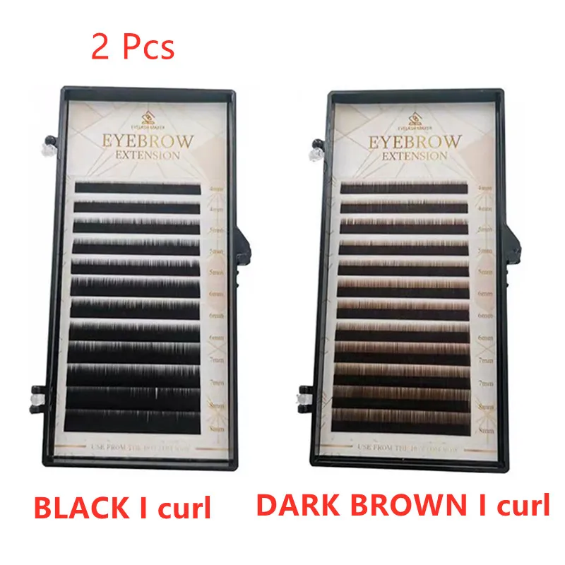 Korean Original 0.1  Mix 4-8mm Makeup Professional Eyebrow E