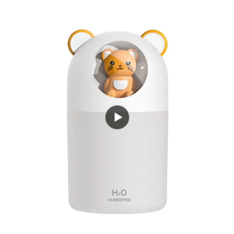 

Cute Pet Silent Humidifier Abs Two-stage Spray Water Replenishing Device Can Add Aromatherapy Humidifier Living Appliances Pp
