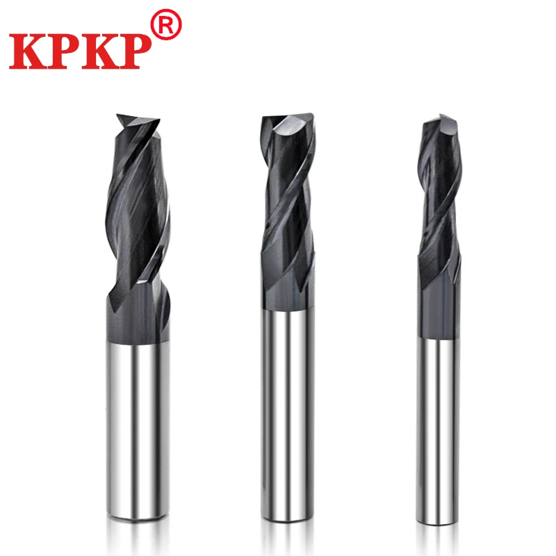

HRC50 Инструменты с ЧПУ Фреза Инструмент для покрытия из сплава Обработка с ЧПУ 2-лезвийные концевые фрезы Комплект верхних фрез Фрезерные станки