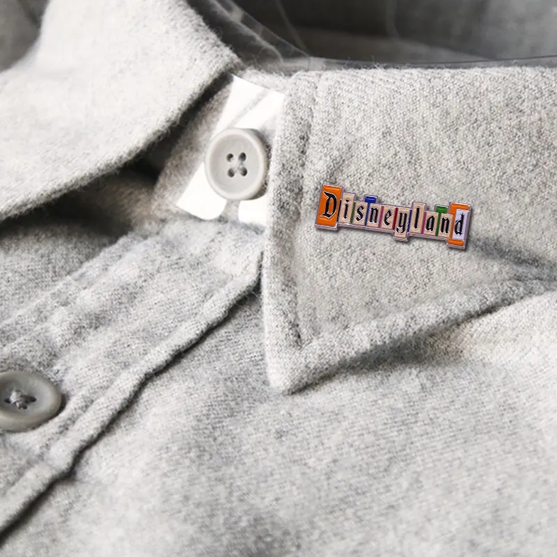Disneyland-значок для парка развлечений брошь с логотипом Pastel Алфавит Pin - купить по