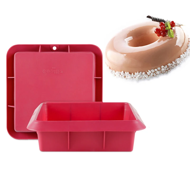 Форма силиконовая для выпечки большие размеры форма квадратная круглая в форме