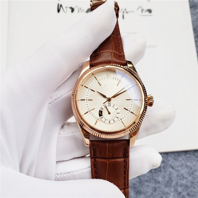 

Часы мужские автоматические, 40 мм, из нержавеющей стали, 904L