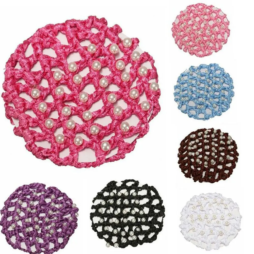 Новинка Женская задняя крышка с искусственными волосами и белым жемчугом