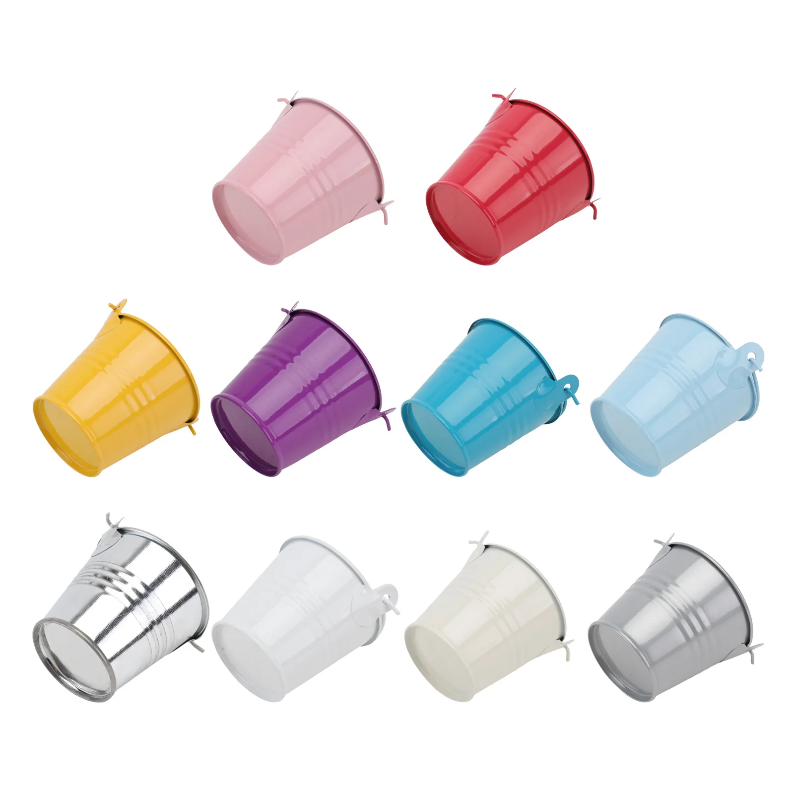 

Vase Jug Pitcherfrench Shabby Can Miniaturearrangement Bucket Decor Home Country Primitive Floral Vintage Chic Rustic Farmhouse