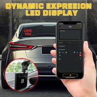 Full Color LED Display On Car Rear Window Mobile Phone APP Control DIY Expression Screen Panel Very Funny Light Show