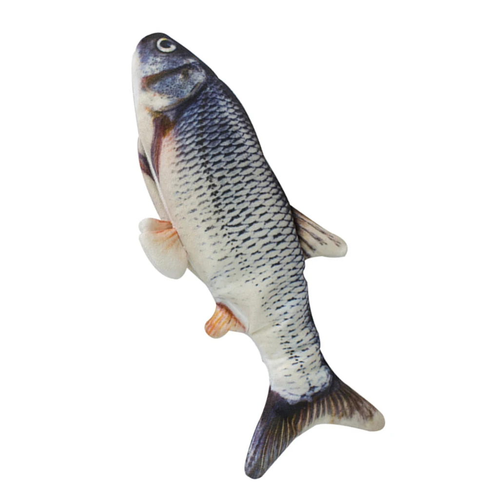 

Electric Moving Fish Cat Toy Simulation Electric Doll Fish Fish Toy For Cats Floppy Fish Cat Toy With Catnip For Playing