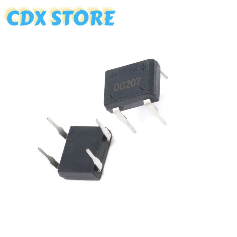20 шт./партия, диодный мост DB207 DB207S DIP4 2A