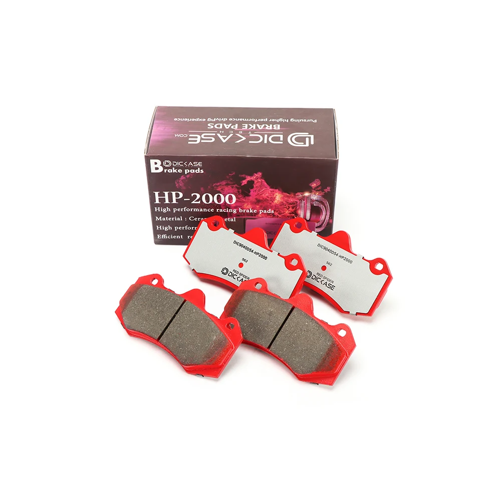 

Dicase hp2000 series race ceramics brake pad cp9040-54 for A61/cp9040/cp7040 brake caliper 6 piston