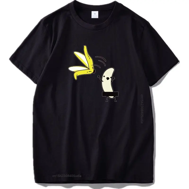 Banana T Shirt High Quality Short Sleeved Men Original Design T-Shirt Eu Size Cotton Funny Tshirt