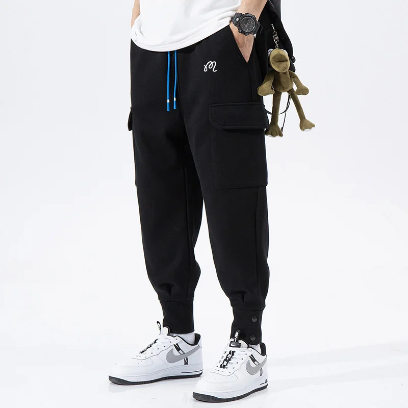 Men's Golf Clothing 2022 Fall Cargo Pants Men's Casual Pants Fall New Pants Tied Feet Harlan Sports Fashion Paige Pants