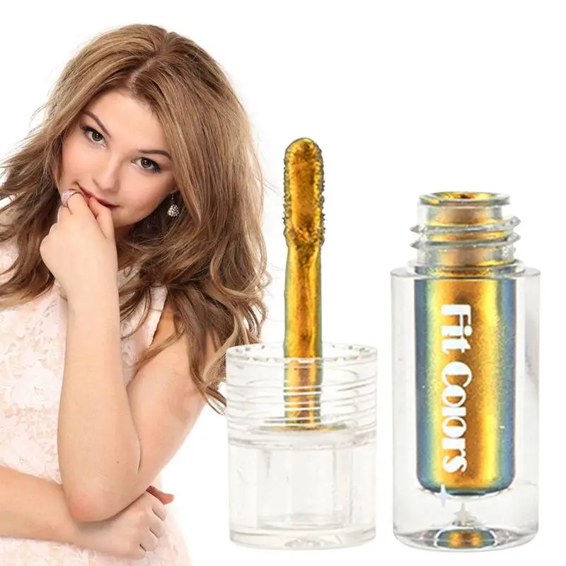 

Жидкие хамелеоновые тени для век, жидкие долговечные Сияющие блестящие тени для век, сияющая жидкость