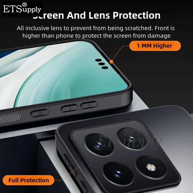 Противоударный чехол для VIVO S16 S17 S18 Pro T2 S17E Роскошный силиконовый матовый AG Задняя