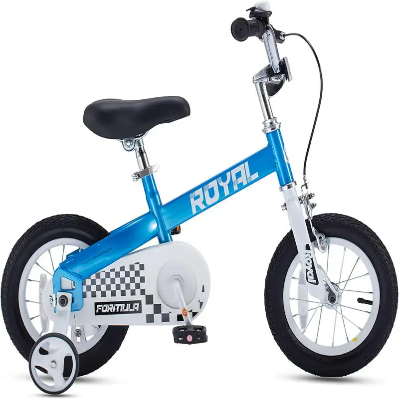 

Inch Formula Toddler and Bike with Training Wheels Bicycle Blue