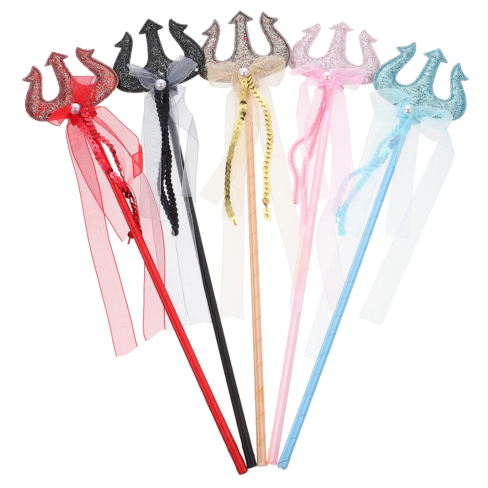 

Wand Fairycostumekidsstickprincess Cat Wands Partydress Pitchfork Trident Decorative Christmas Girl Glitter Girls Light