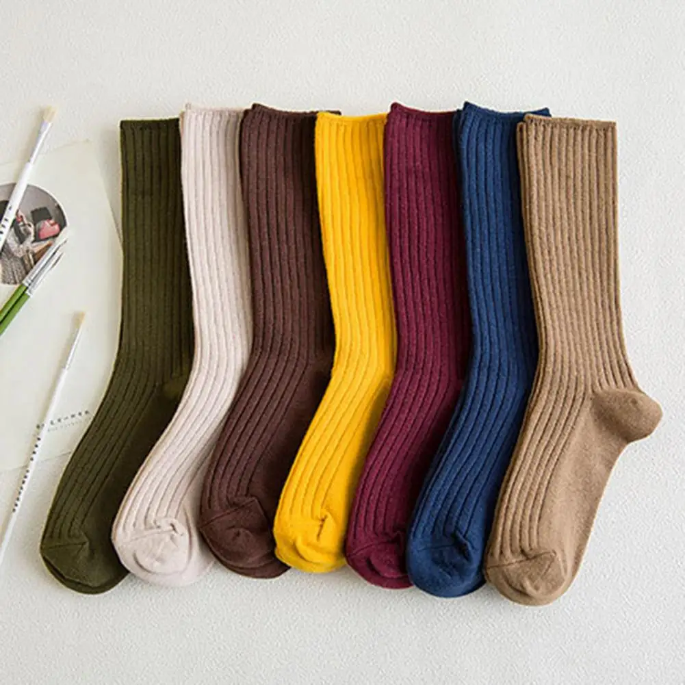 

1 пара, женские хлопковые носки в стиле ретро