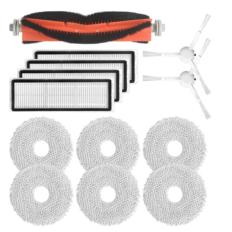 

Лидер продаж 2023, аксессуары для Xiaomi Mijia B101CN робот-подметальщик, основная щетка, набор фильтров, Сменные аксессуары, запасная моющаяся тряпка