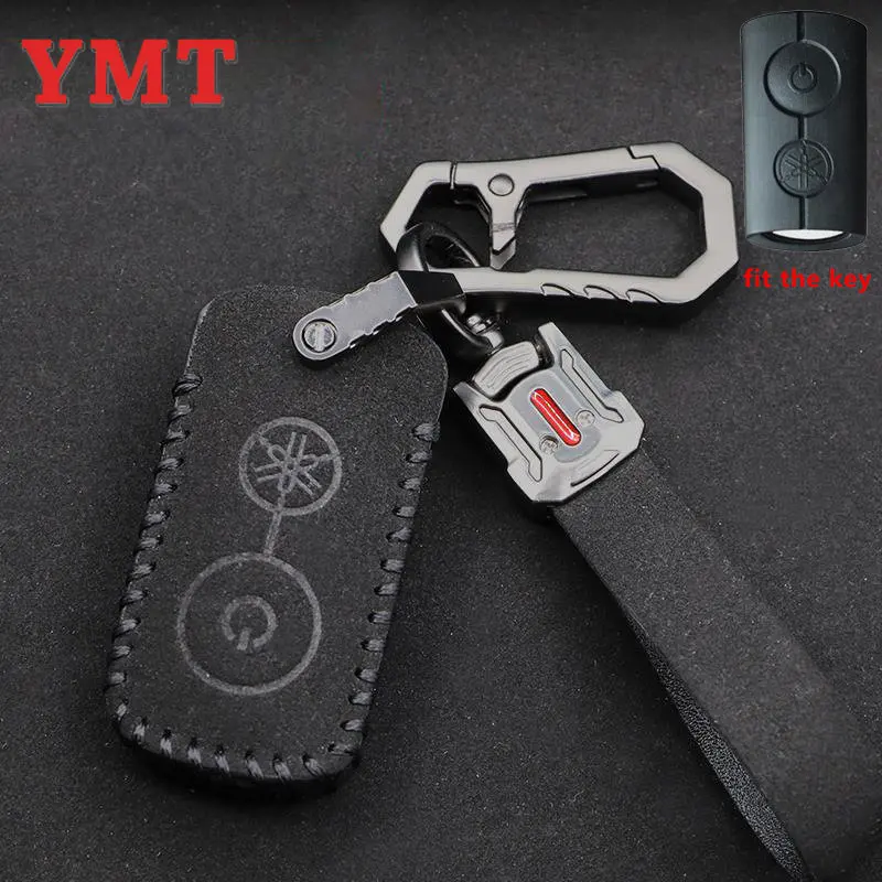 Чехол для дистанционного ключа для Yamaha NVX NVX155 NMAX155 XMAX XMAX300 QBIX AEROX JAUNS, 2 кнопки, умный чехол для ключа двигателя 2018 2019