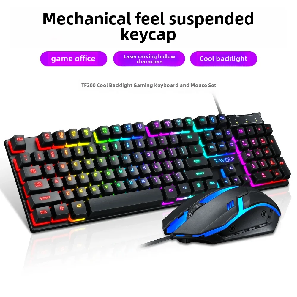 Проводная клавиатура с пересечёнными границами и Usb-портом