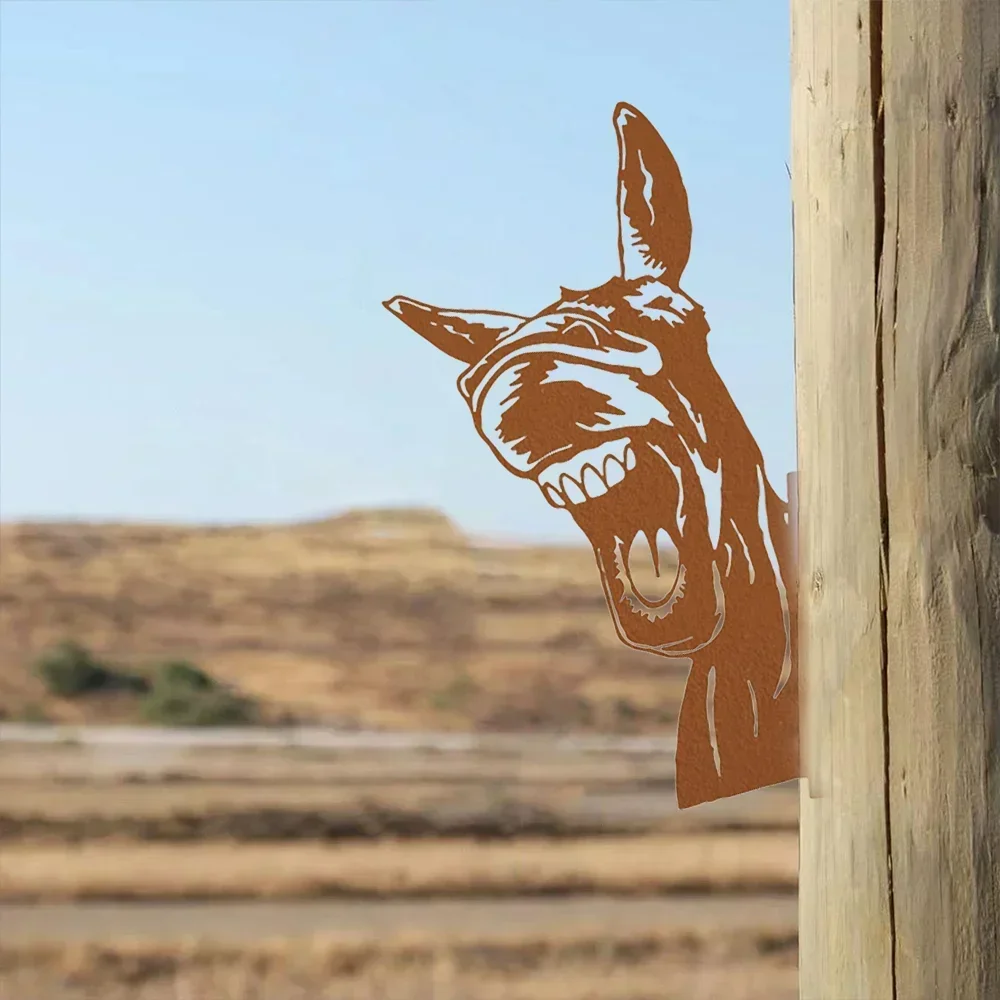 Очаровательный силуэт железного осла — трансформируйте свои пространства