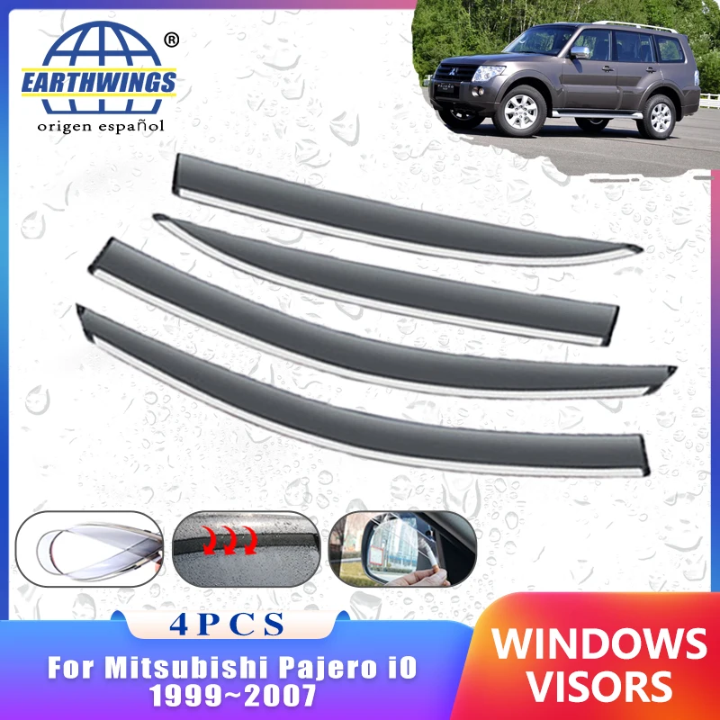 

Wind Shield for Mitsubishi Pajero iO 1999~2007 5-door SUV Accessories Deflectors Car Window Rain Eyebrow Guards Awning 2009 2011