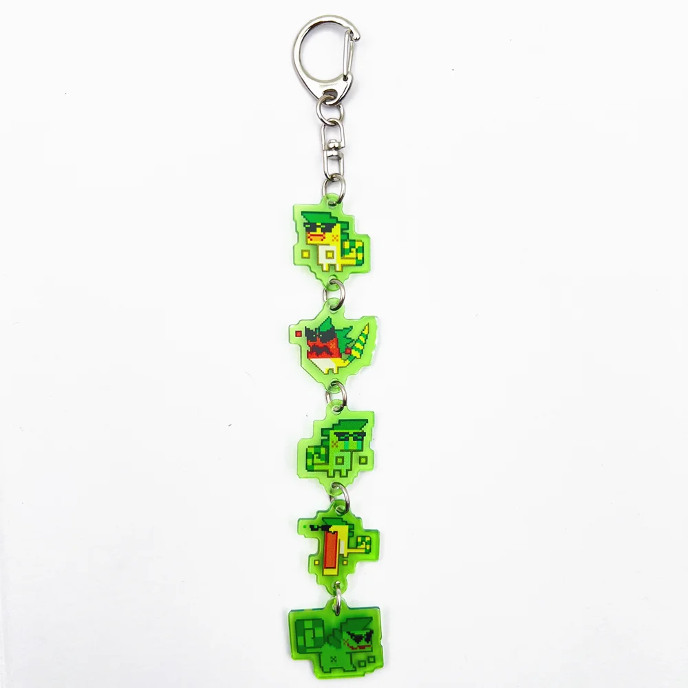 Брелок для ключей косплея Genshin Impact Natlan Kinich K'uhul Ajaw
