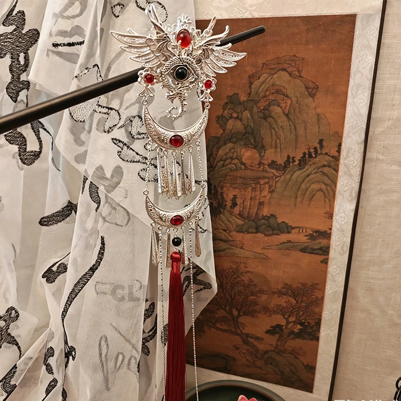 Аксессуар для сцены Heaven Offices Blessing Hua Cheng Cosplay E-Ming Streamer Headwear The Saber E'Ming Huacheng (art.: 3920daaab2ae3) - 3920daaab2ae3