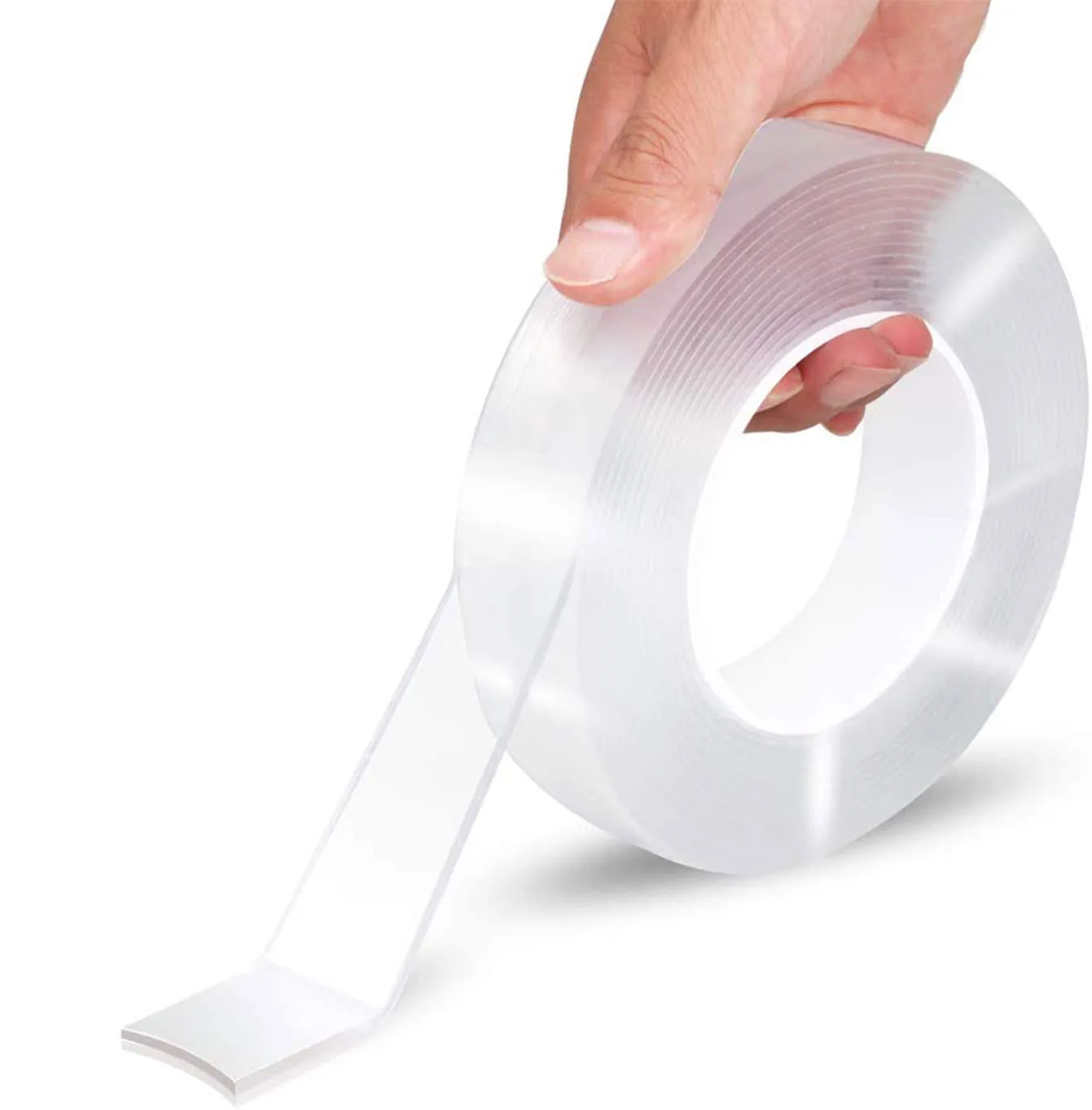 

5M Double Sided Tape Multipurpose Wall Tape Adhesive Strips Removable Transparent Tape Washable Heavy Duty Sticky Poster Tape