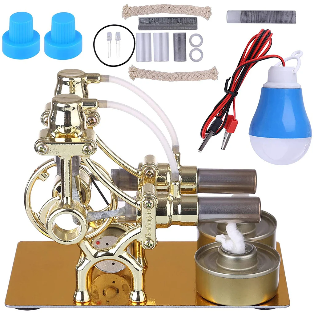 

Engine Motor Model Educational Kids Heat Steam Experiment Science Toys Operational Training Discovery Toy Gift Equipment