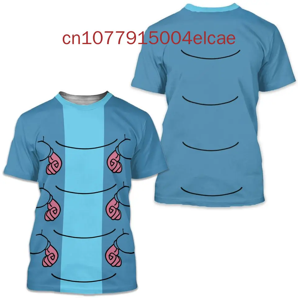 Костюм Алисы в стране чудес 3D футболка повседневные уличные футболки с 3D-принтом