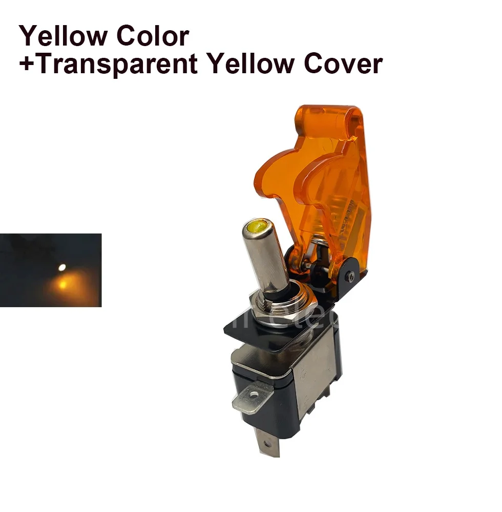 

5 шт. светодиодный тумблер 20A 12В с подсветкой