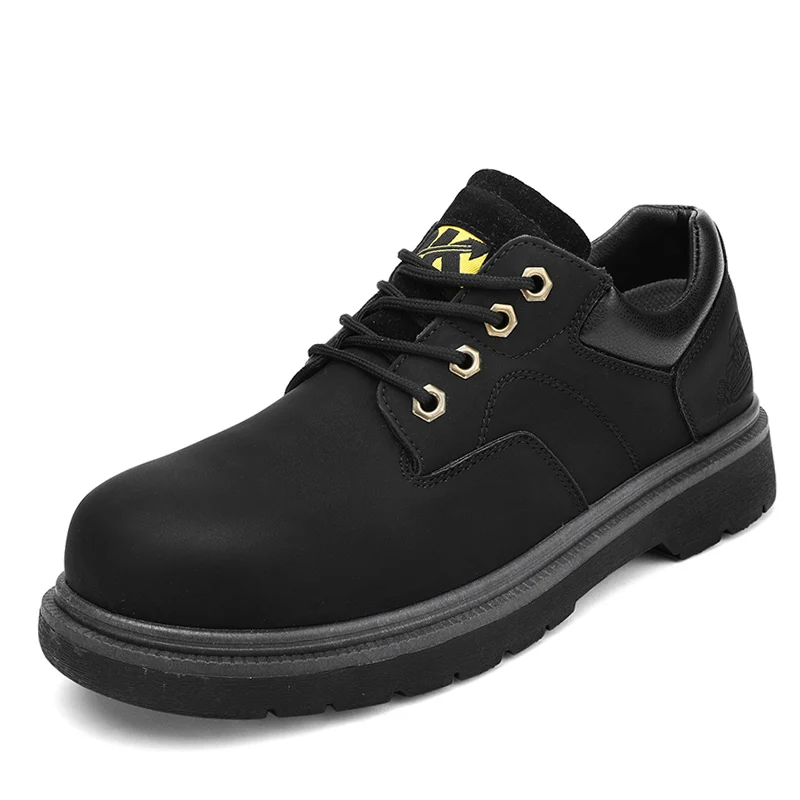 

Классические рабочие защитные ботинки, ботинки со стальным носком и защитой от проколов, армейские военные ботинки до щиколотки для мужчин