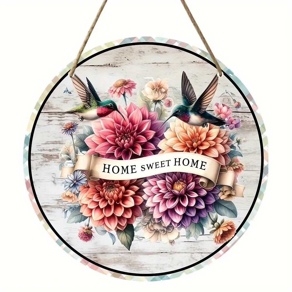 

Деревянный подвесной знак "Home is a sweet"
