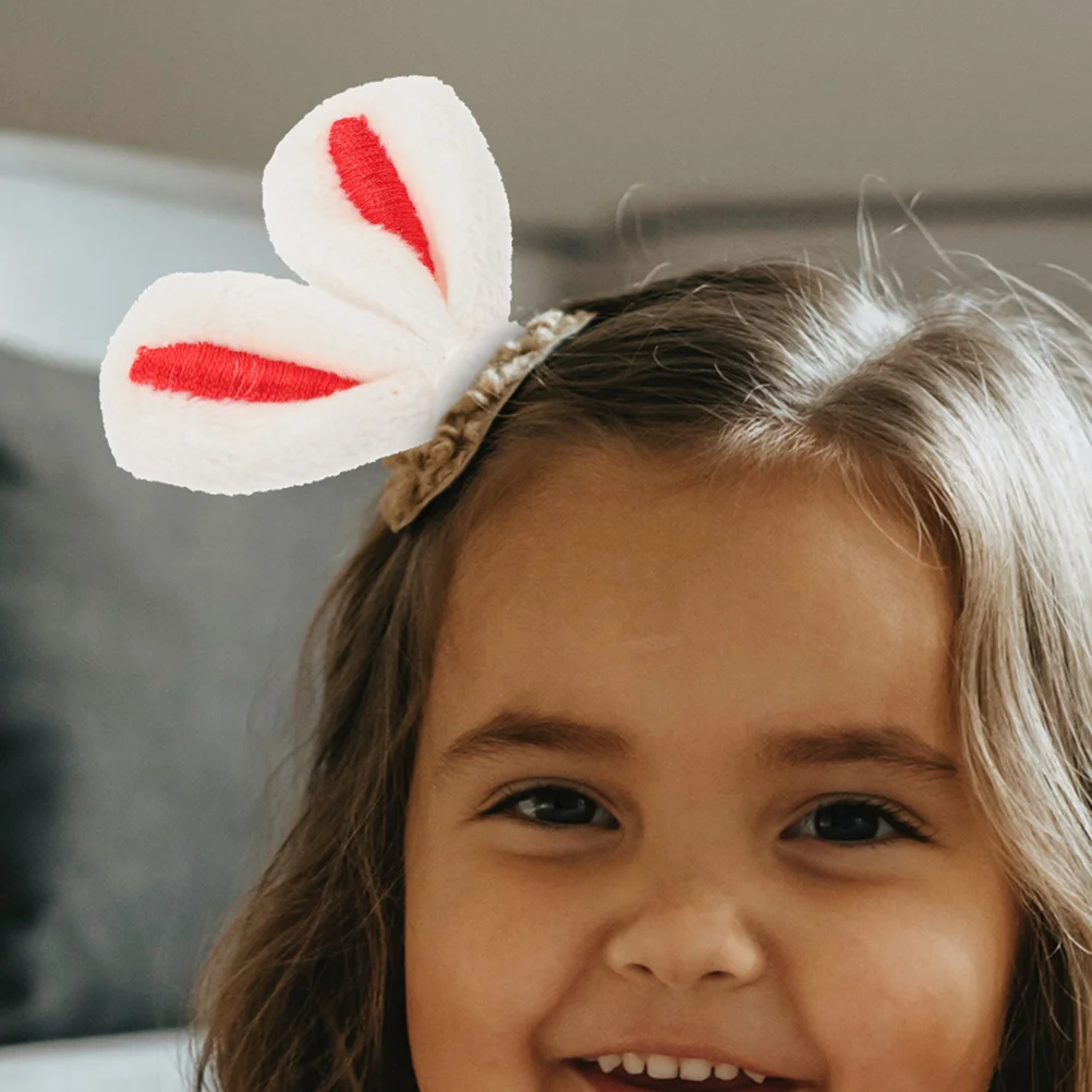 10 шт. аксессуары для волос DIY креативные заколки с подвесками в виде кроличьих