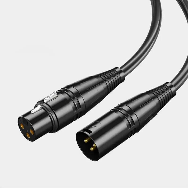 

XLR Male To Female Cable Microphone Connection Cannon Balanced Karon Cable Audio Line Male Female Cable 1m 2m 3m