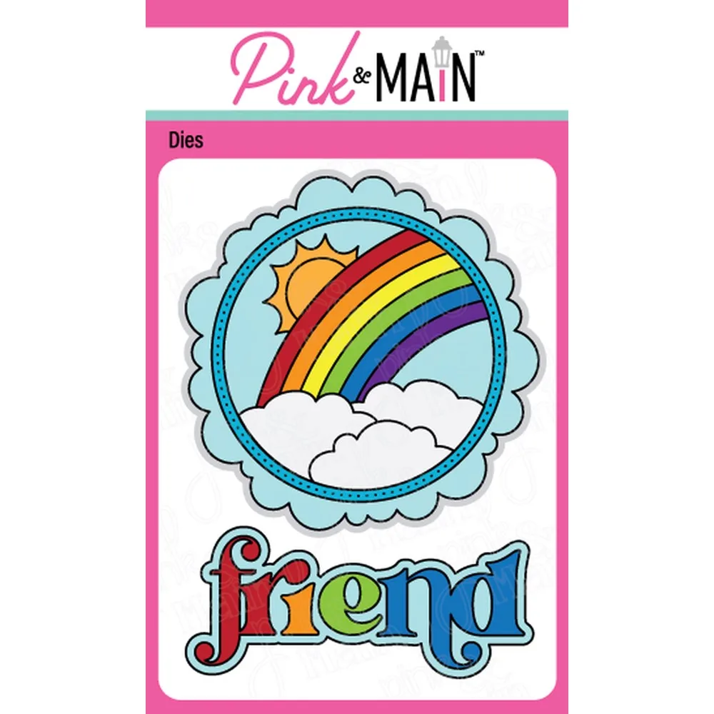 

Pretty Rainbow Metal Cutting Dies for DIY Scrapbooking Crafts Dies Cut Maker Photo Album Template Handmade Decoration