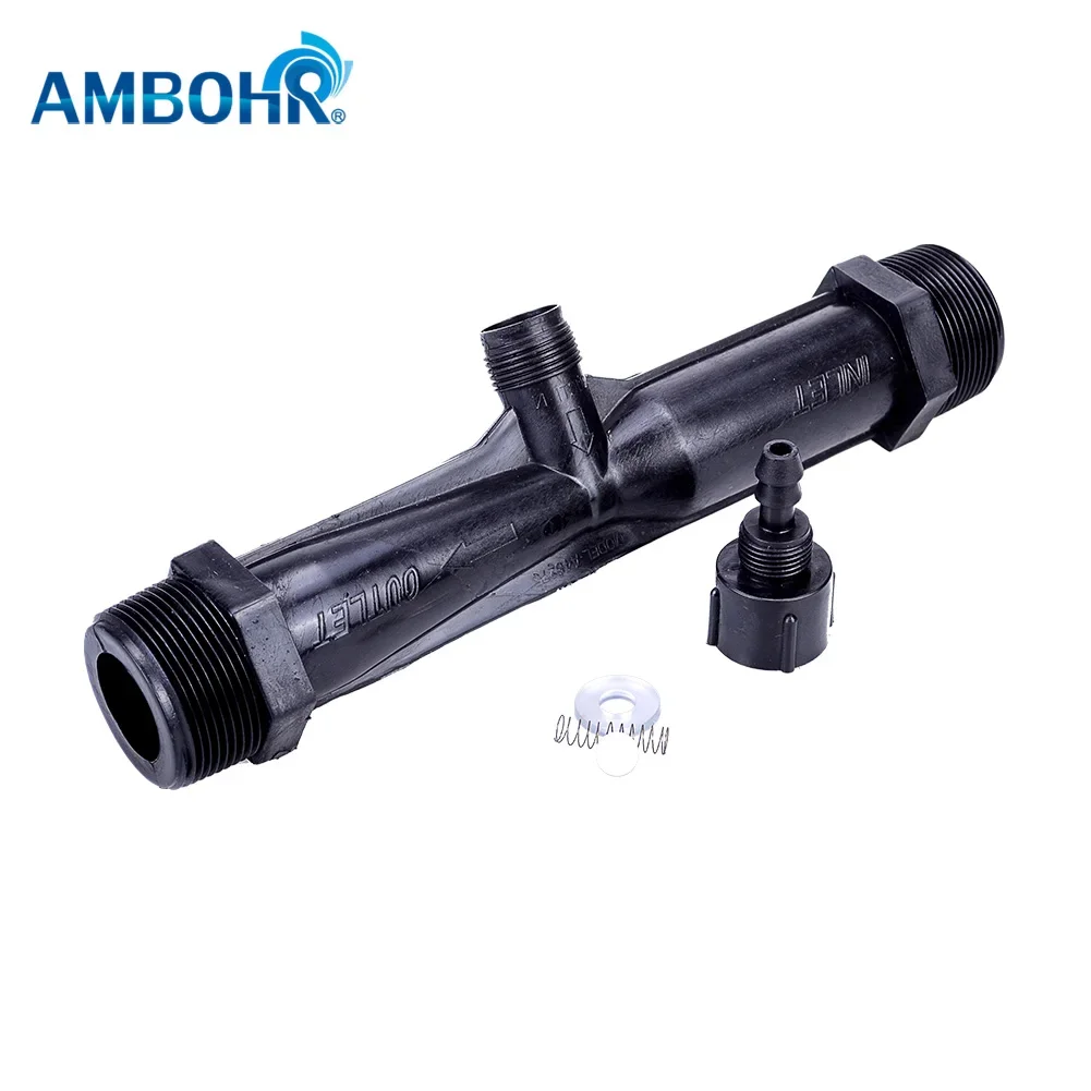 AMBOHR AVS0604D 1-дюймовый аэратор Вентури для орошения броничества материал ПВДФ