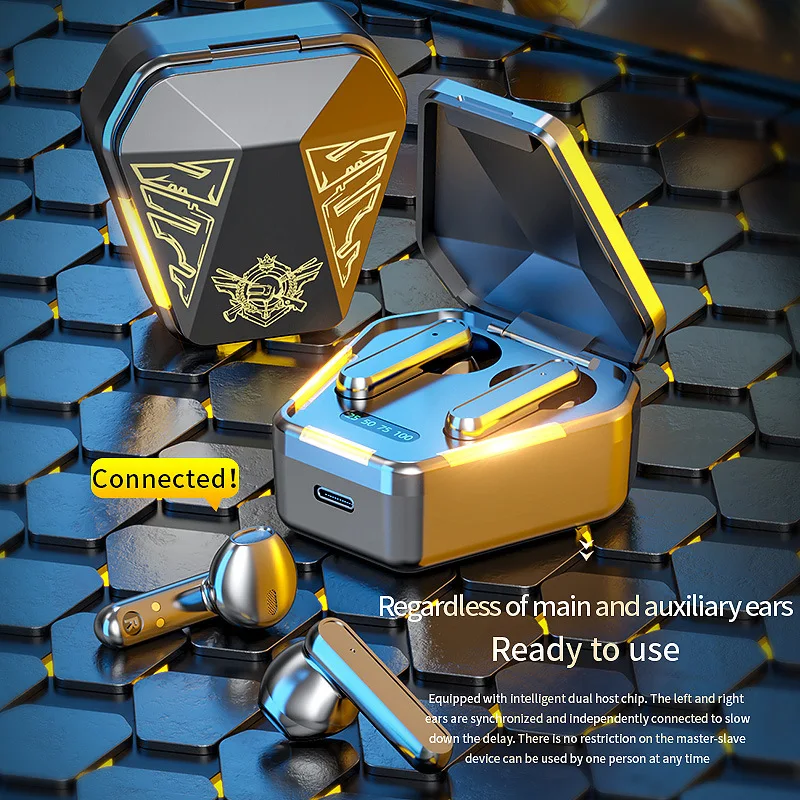 Беспроводная Bluetooth-гарнитура Ko001 фирменная модель TWS новая игровая гарнитура с