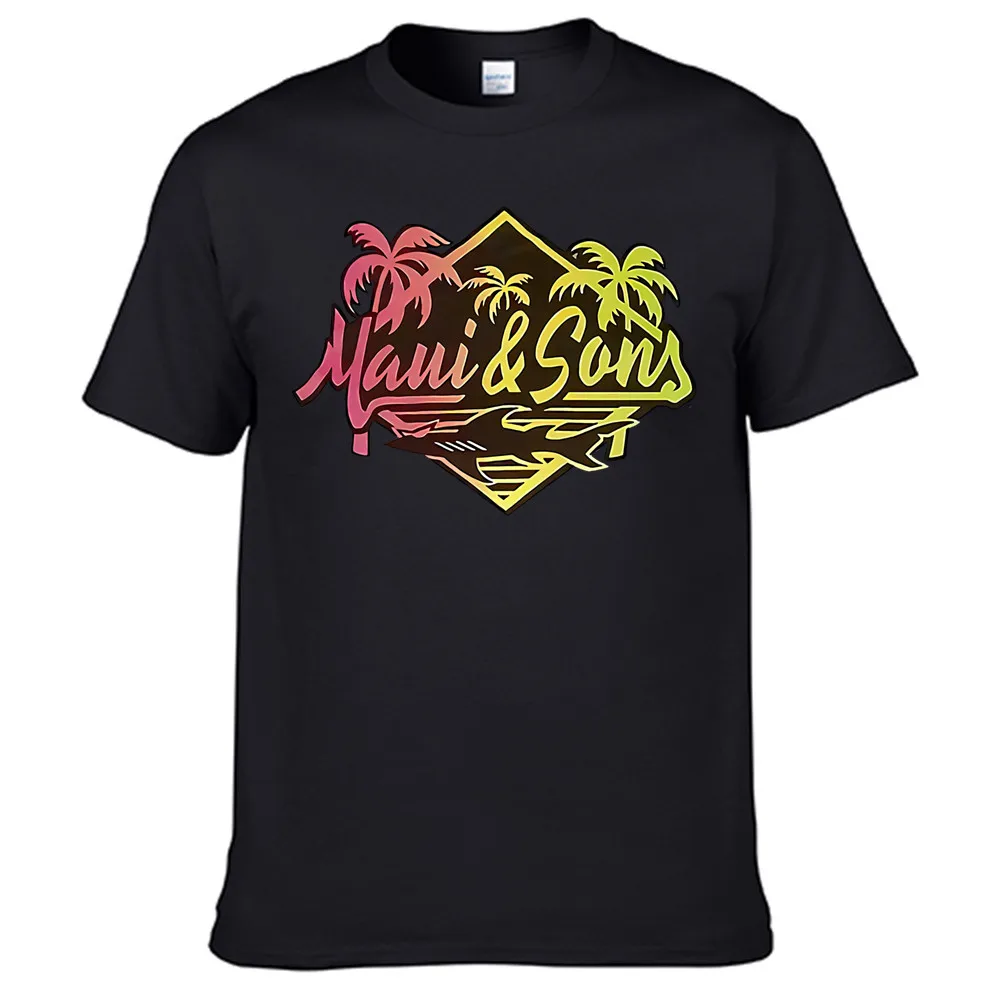 Лидер продаж 2022 футболка Maui And Sons Shark для мужчин лимитированная коллекция