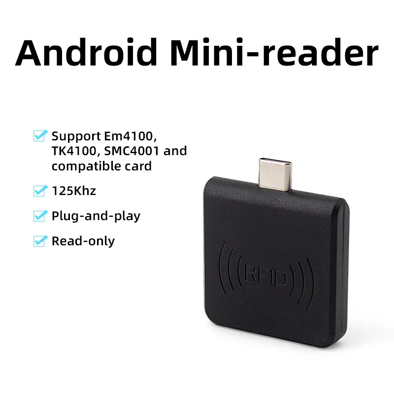 Портативный 125 кГц RFID-считыватель для животных сканер микрочипов домашних кошек