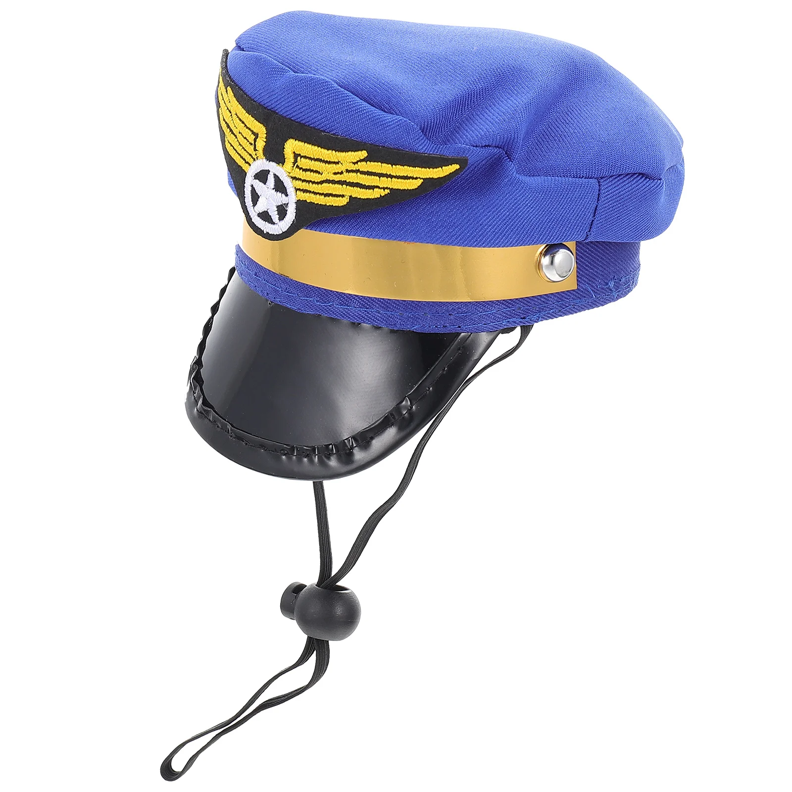 

Hat Dog Pet Captain Cat Pilot Cosplay Cap Party Spoof Costume Sailor Dress Fancy Hats Headbirthday Airplane Puppy Adjustable