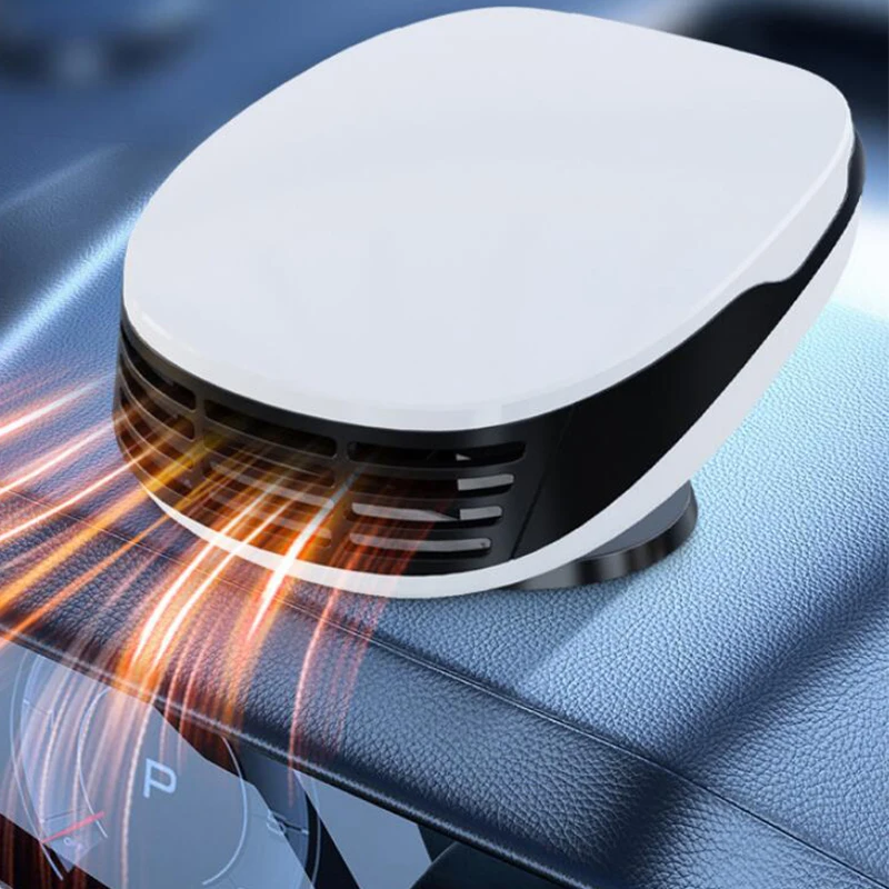 

Multifunctional Car Heater 2 In 1 Car Windshield Fast Heating Defrost Defogger 360 Degree Rotation Auto Heater Accessories