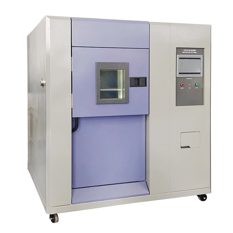

80L Thermal shock dunk test chamber for coating/pcb/refractory/solder joints