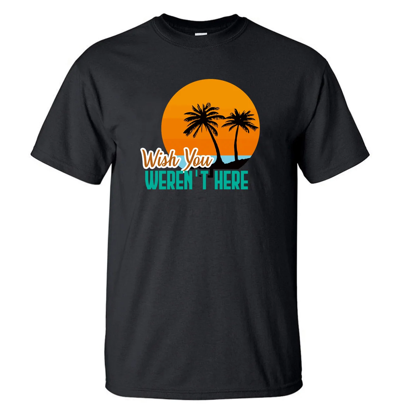 

Забавная саркастическая Мужская футболка с изображением жаль, что вас не было здесь, Забавные футболки, летняя хлопковая черная белая футболка с коротким рукавом, Мужской Топ