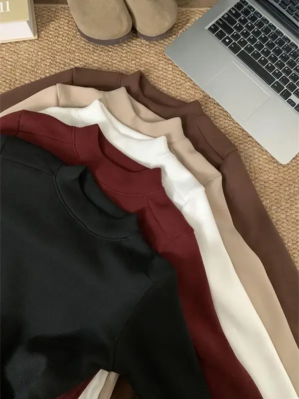 Kumikumi Design Sense Утепленная рубашка с длинными рукавами на флисовой подкладке