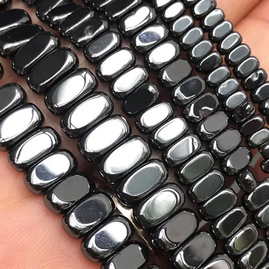 Черные бусины россыпью ручной работы сделай сам прямоугольные кристаллы