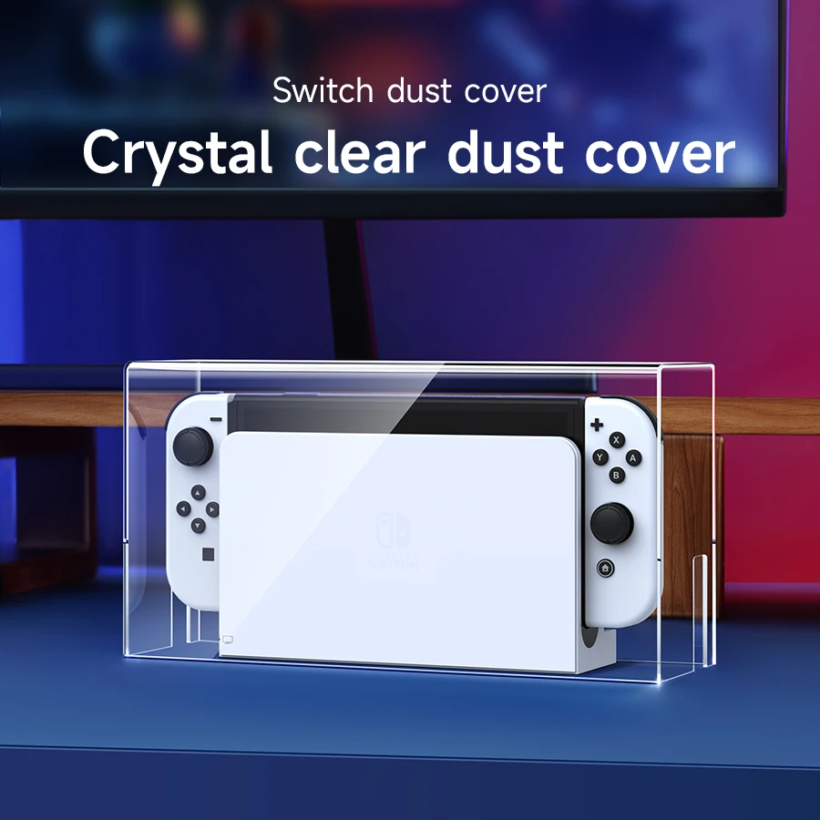 Прозрачный акриловый чехол для игровой консоли Nintendo switch